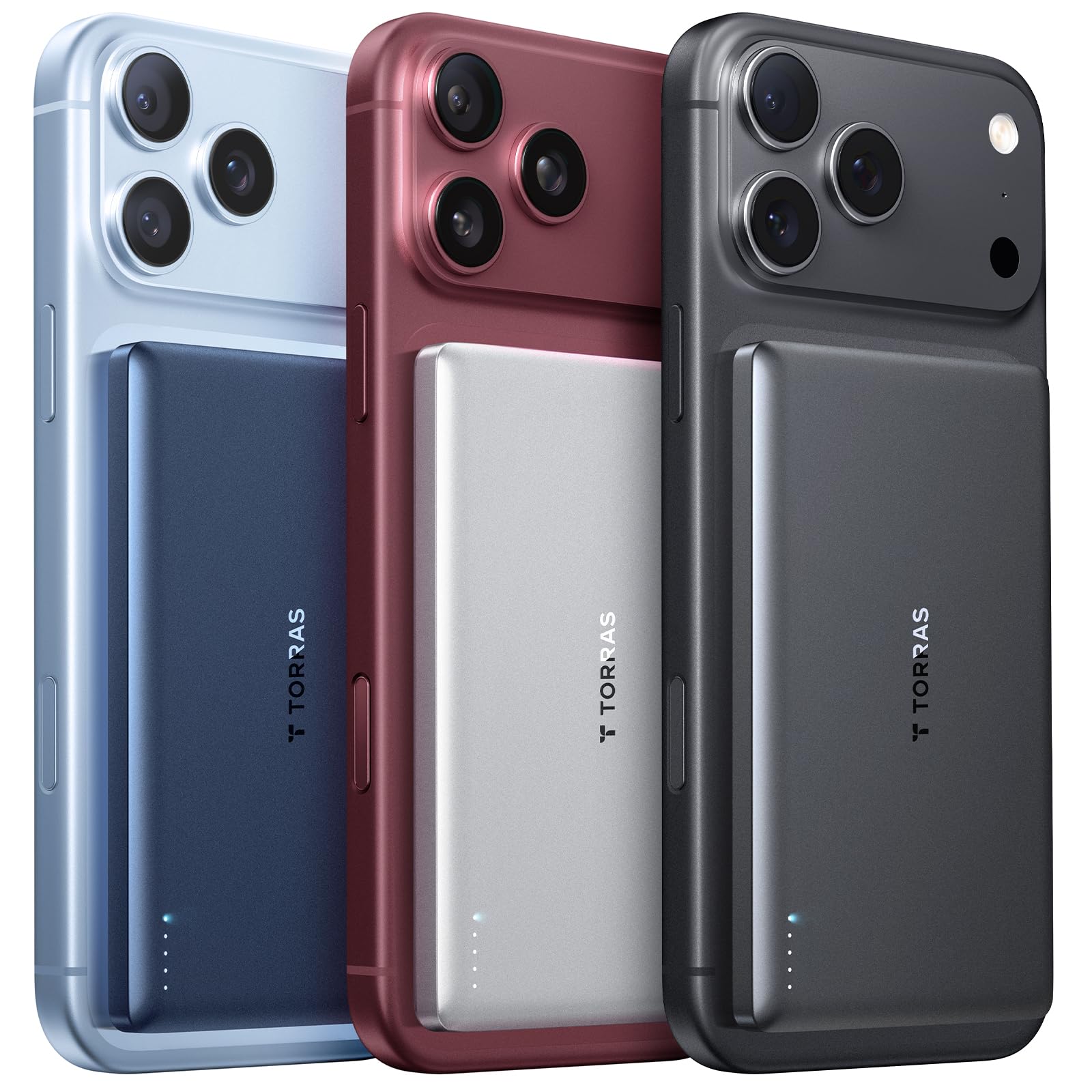 Amazon | TORRAS MiniMag モバイルバッテリー MagSafe対応 0.8cm超薄型