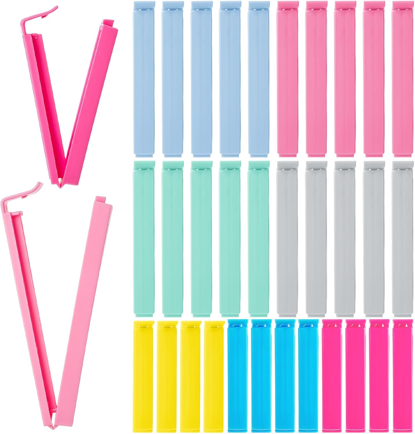 Mr. Pen- Food Bag Sealing Clips, 32 Pack, 2 Sizes, Chip Clips Bag Clips Food Clips for Bags