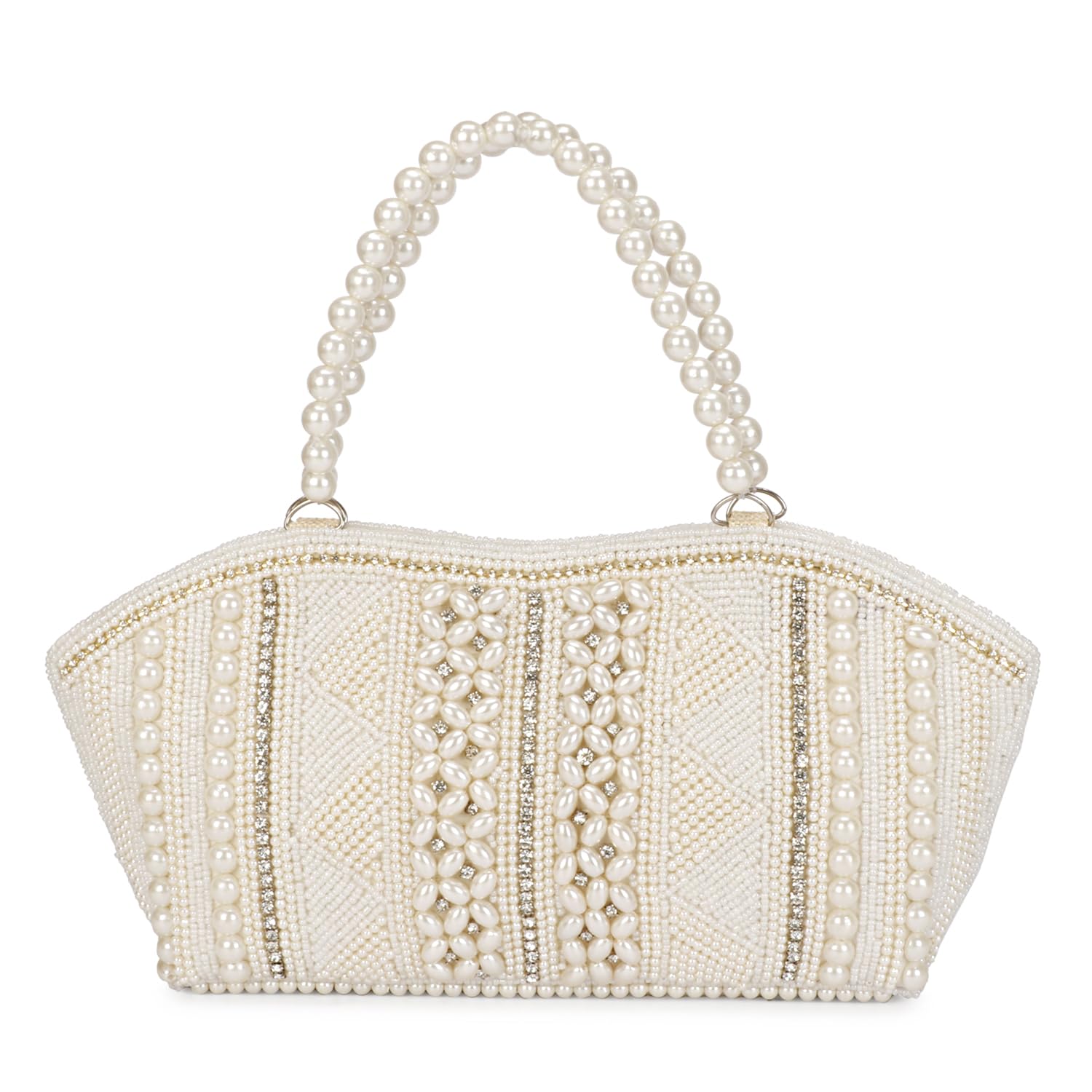 See full amazon price history chart for LONGING TO BUY Women Pearl Tote Clutch For Wedding & Eangement (White) LONGING TO BUY Women Pearl Tote Clutch For Wedding & Eangement (White) (B0BZZDC3XW) Amazon Price History, Amazon Price Tracker