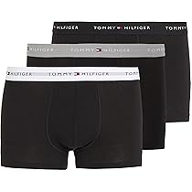 Tommy Hilfiger Uomo Pantaloncini Boxer Confezione da 3 con Fascia con Logo, Multicolore (Grey Heather, Black, White), XL