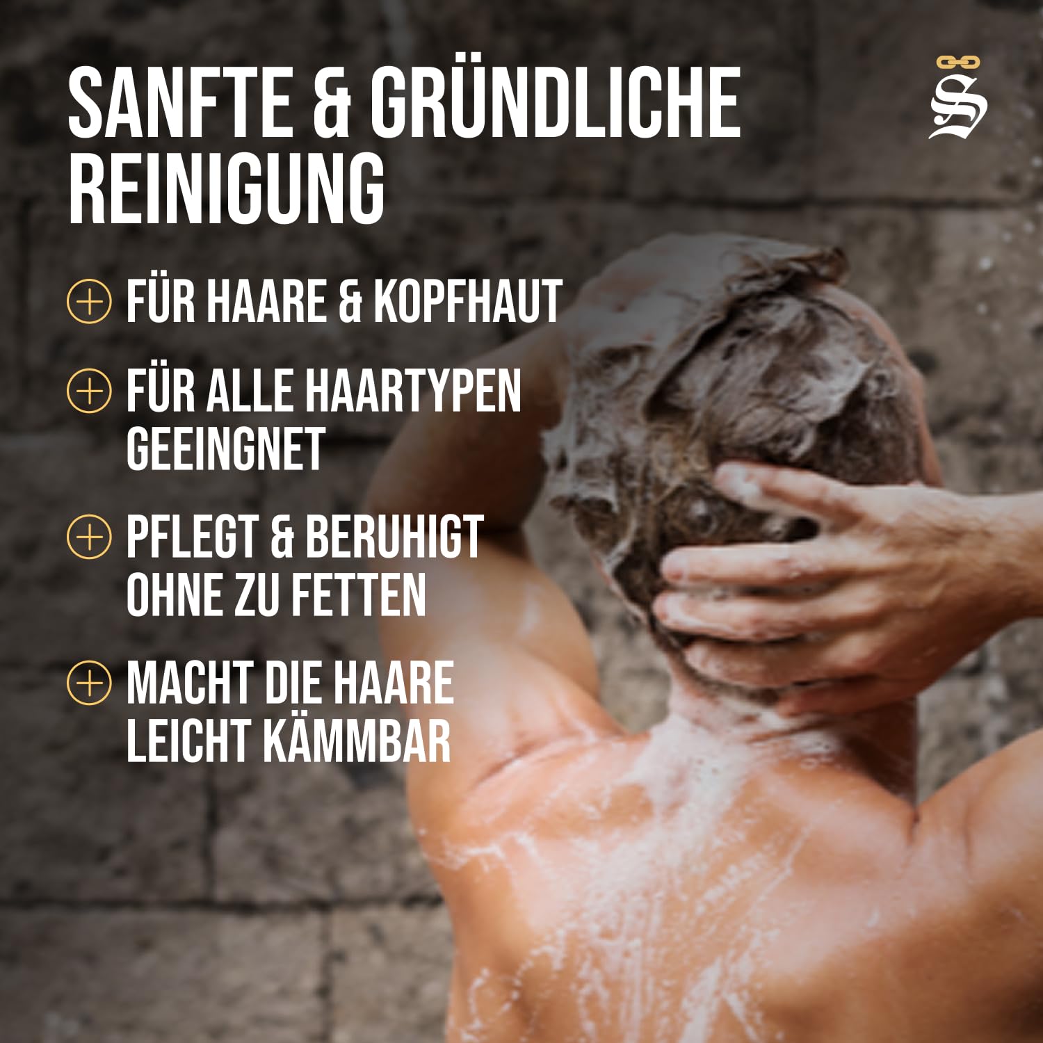 Störtebekker® Premium Shampoo Bar Rosmarin - Festes Shampoo Herren & Damen - 3in1 Duschseife Männer für Haare, Kopfhaut & Bart - Feuchtigkeitsshampoo - vegan (6x 100 g)
