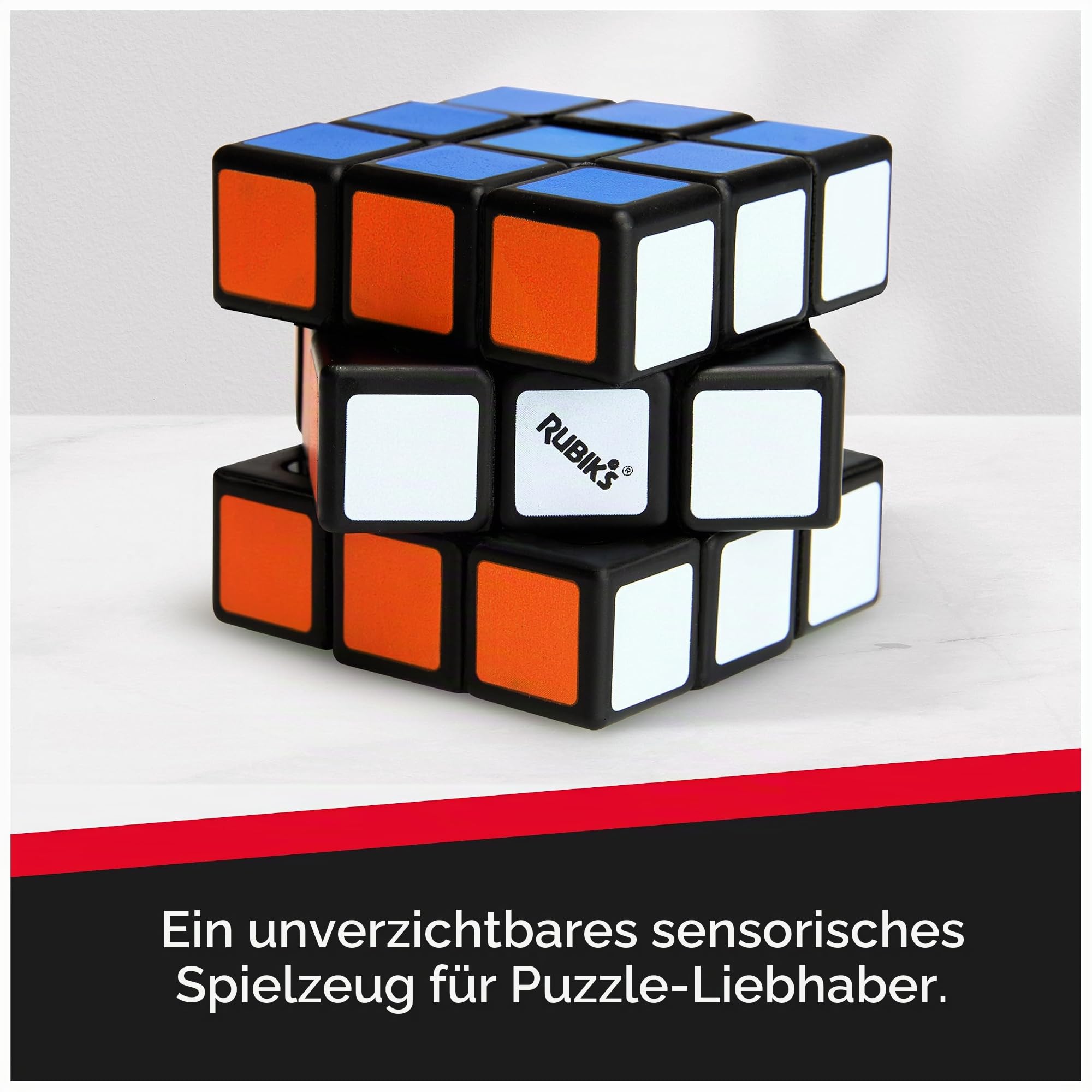 Rubik's Würfel – Rubiks Cube Squish 3x3 – Puzzlespiel Erwachsene und Kinder – sensorisches Spielzeug – Farbabstimmungs-Puzzle – Problemlösungs-Puzzle – Kinderspiel ab 8 Jahren
