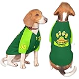 KXK Custom Baseball Dog T-Shirt Pet Jerseys Personalized Printed or Stitched Name Number Logo, XS to 2XL