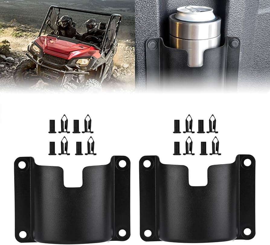 Amazon.com: KEMIMOTO UTV Door Mounted Cup Holders Compatible with