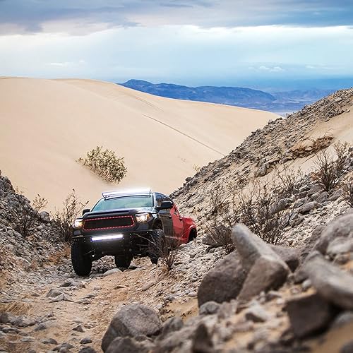 Miniatura 8 de Nilight - Barra de luz LED 18004C-A de 20 pulgadas, 288 W, combinación de puntos de inundación de triple fila de 28800 lúmenes, luces de conducción