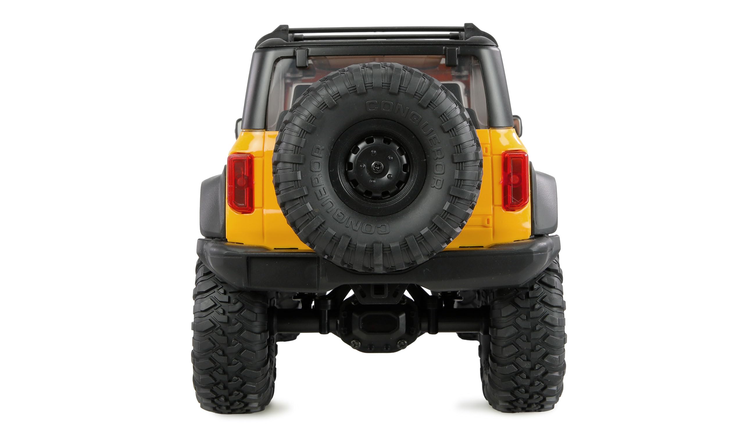 Amewi AMXRock Mini-Caballo Scale Crawler 4WD 1:16 RTR żółty z pilotem zdalnego sterowania, akumulatorem, kablem do ładowania