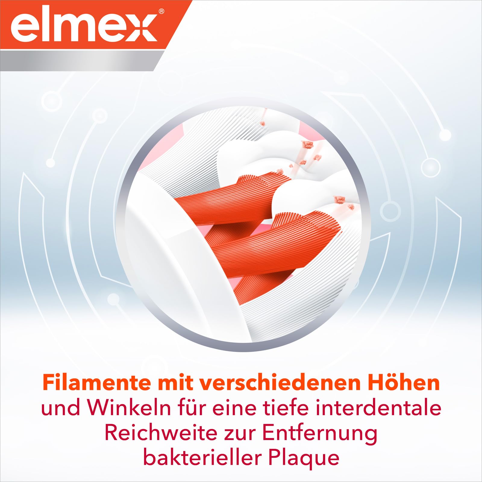 elmex Expert Precision INTERDENTAL szczoteczka do zębów średnia