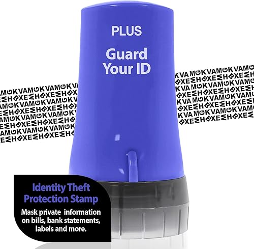 Prevención de robo de identidad y protección de privacidad personal avanzada por Guard Your ID para facturas, correo, etiquetas de dirección sin