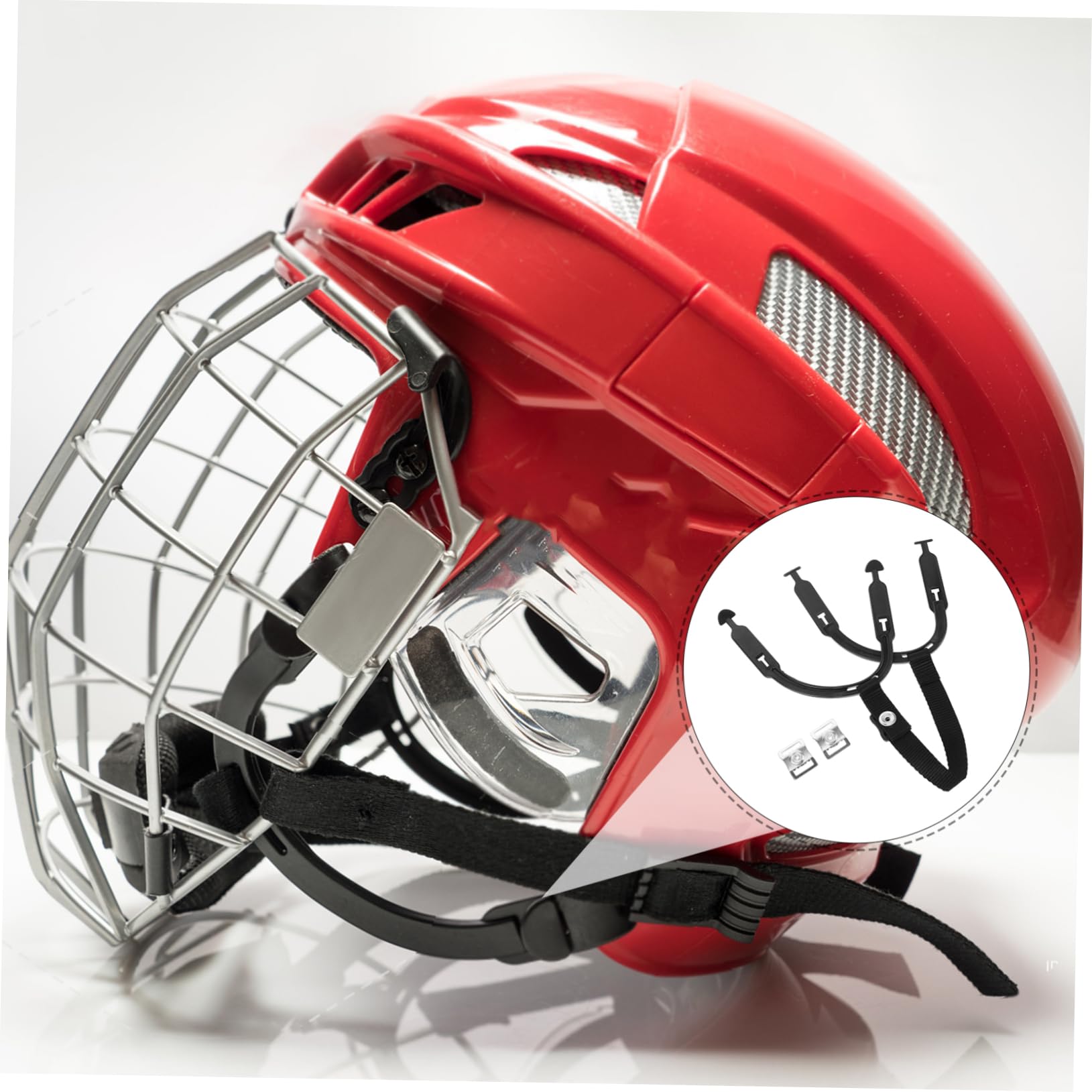 SUPVOX 4 Juegos De Correa para La Barbilla del Casco Correa para La Barbilla para Deportes Suministro De Casco De Hockey Correa para La Barbilla para Casco Correas para La Barbilla