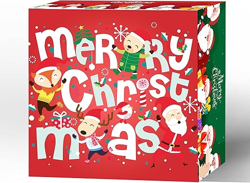 Miniatura 4 de LIAM&AVA Juguetes esponjosos de Navidad, 26 unidades de juguetes esponjosos de mochi de Navidad a granel para niñas y niños, recuerdos de fiesta de