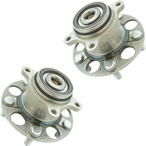 Miniatura 2 de Juego de 2 pares de cojinetes y bujes de rueda trasera LH RH para Honda Civic 12-15