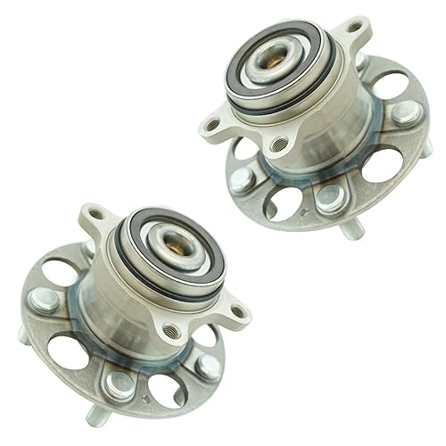 Miniatura 1 de TRQ Juego de rodamientos de cubo de rueda trasera compatible con Honda Civic 2006-2015