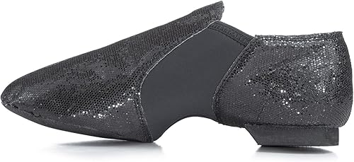 Miniatura 7 de Double Platinum Womens Glitter Jazz Shoes