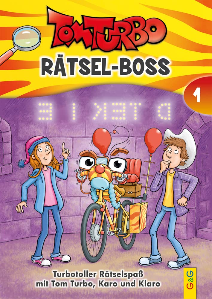 Tom Turbo - Rätsel-Boss 1: Turbotoller Rätselspaß mit Tom Turbo, Karo und Klaro