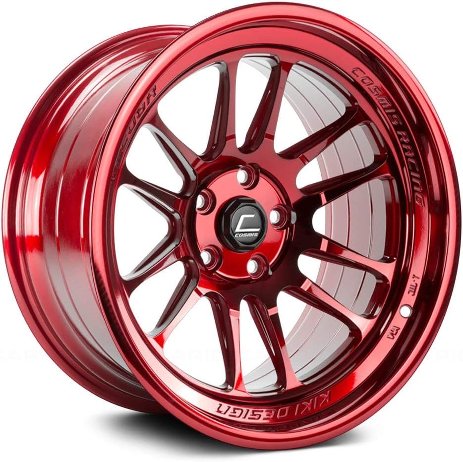 XT-206R Hyper Red 17" x 9", 5 Offset, 5x114.3 Bolt Pattern, 73.1mm Hub