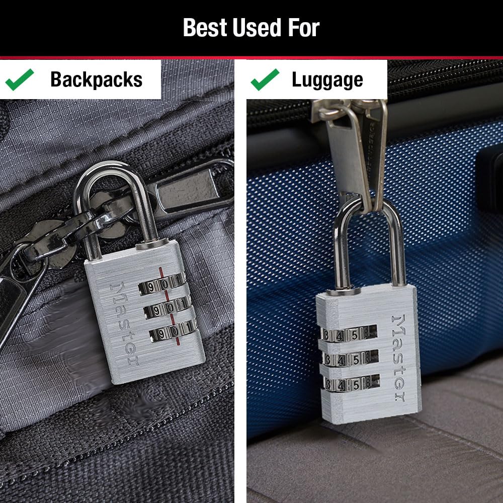 Master Lock 175DWD Set Your Own WORD Combination Solid Body Padlock 2i