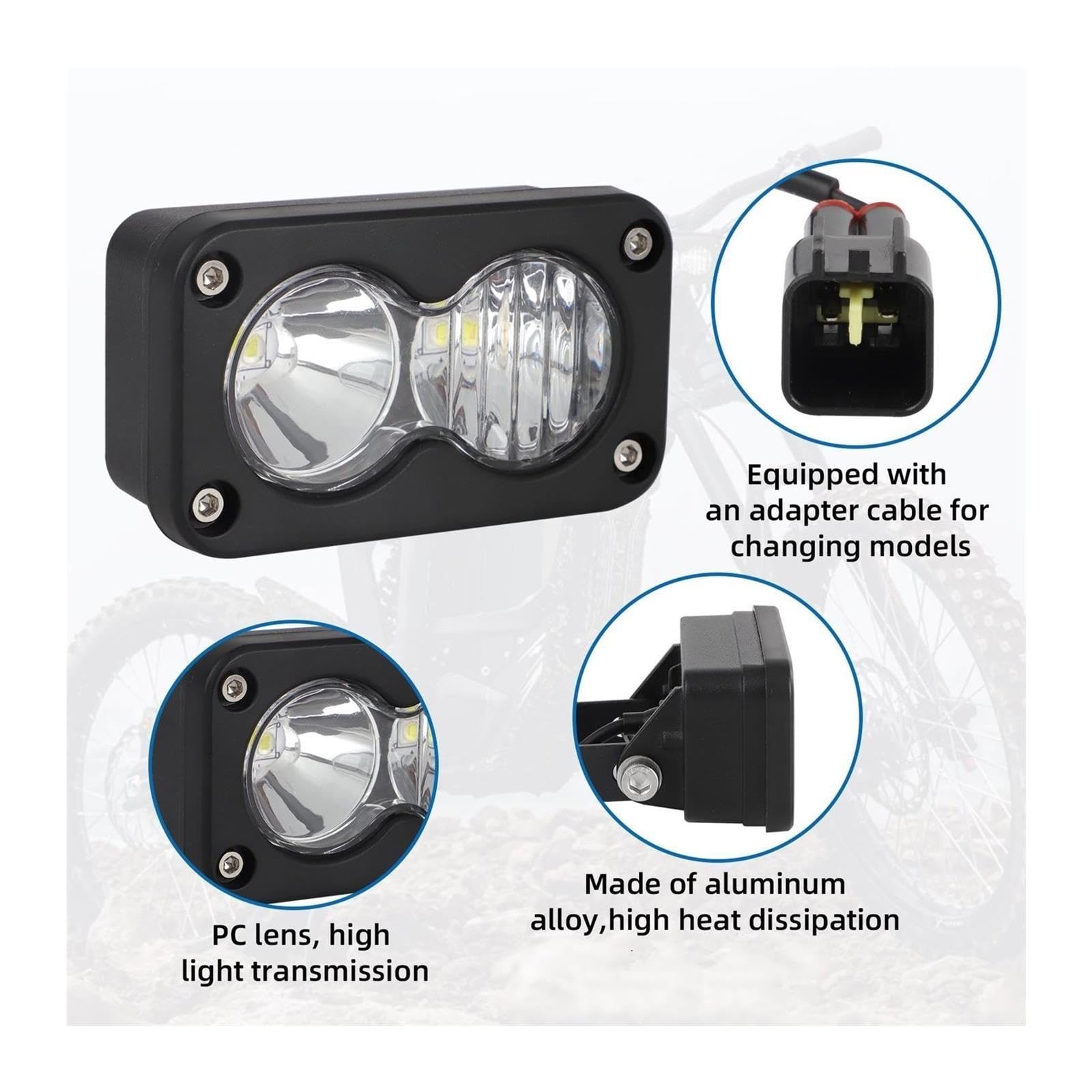 Faro Moto Per Sur Ron Talaria Sting R MX4 Faro Anteriore