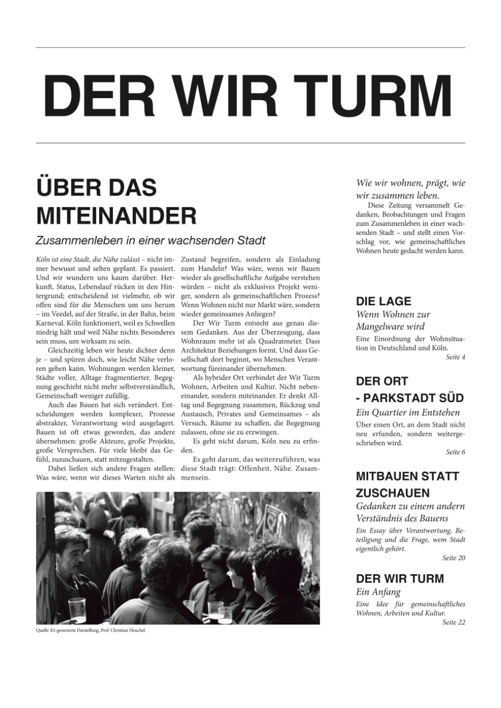 DER WIRTURM: Ein offenes Projekt