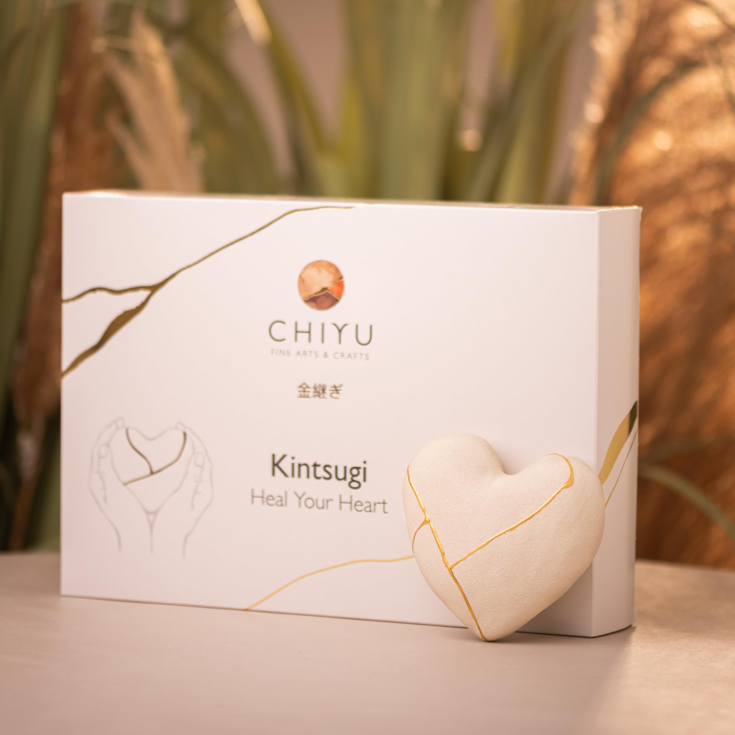 Kintsugi Ceramic Hearts Repair Kit – Gold