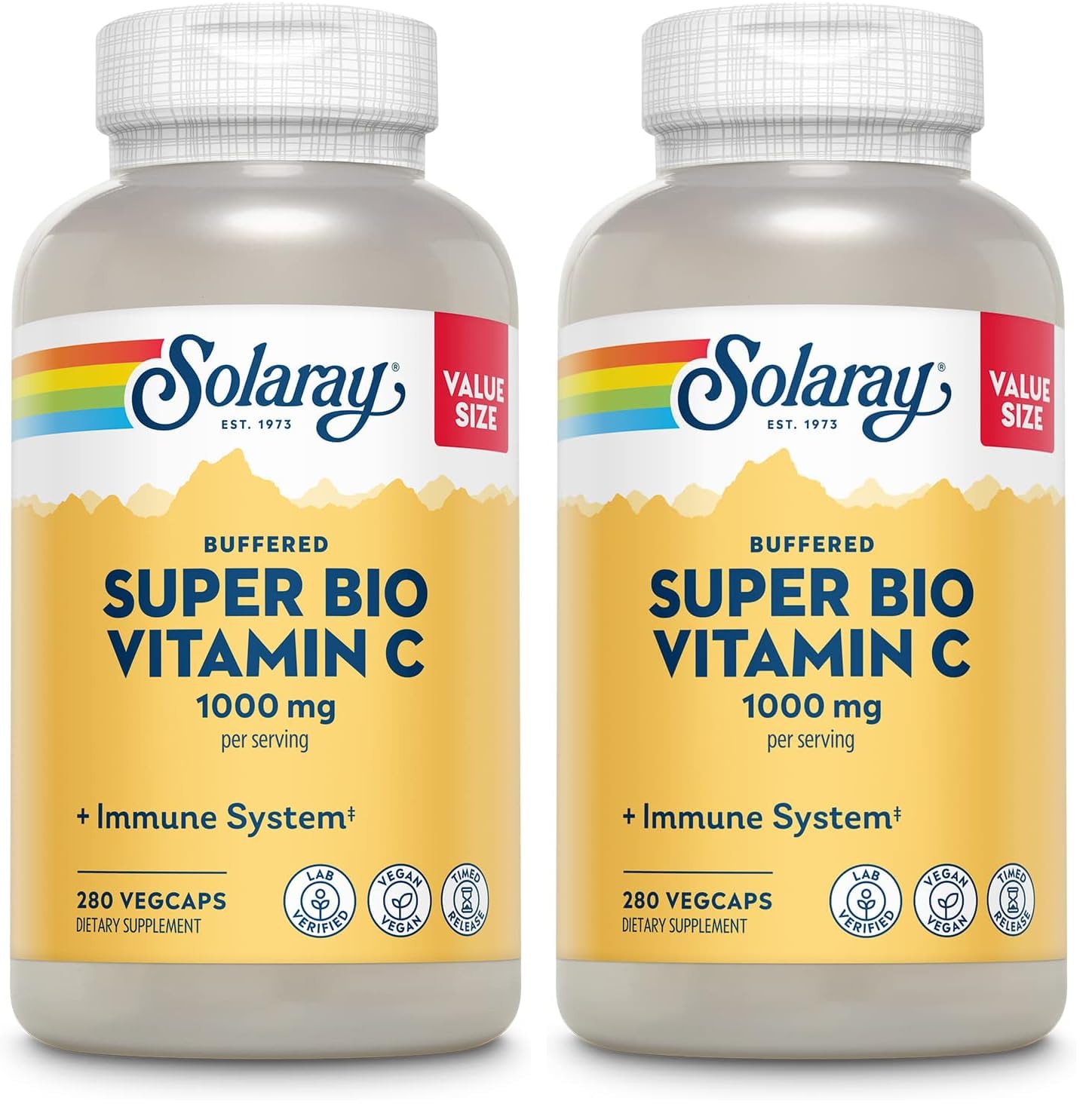 SOLARAY Super Bio Buffered Vitamin C 1000 mg Time Release, 250 VegCaps — Amazon image 10