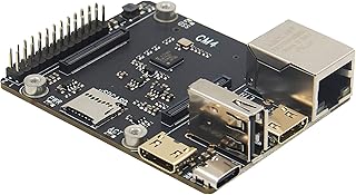 Geekworm X635 HDMI to CSI-2 & M.2 NVME SATA SSD Carrier Board for Geekworm Raspberry Pi Compute Module 4 CM4 (Not Include CM4)