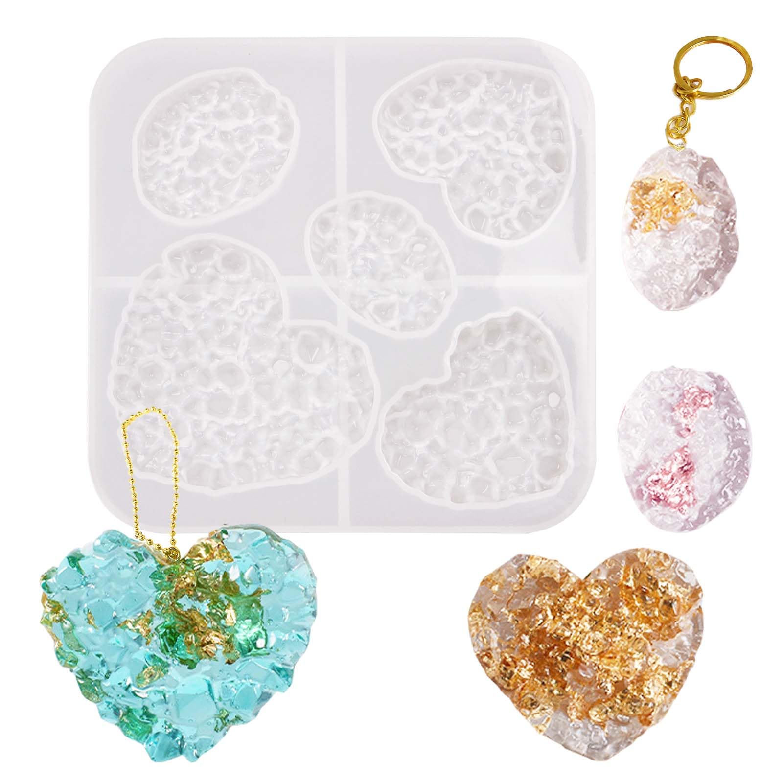Moule silicone bijoux pour créer vos colliers en résine époxy