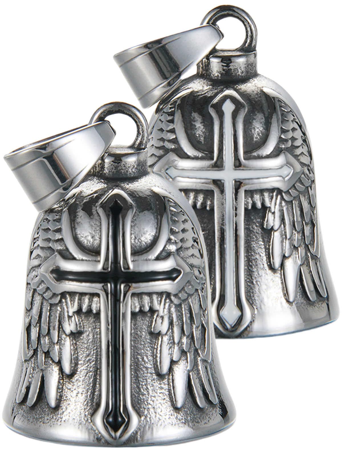 Motorcycle Bell Guardian Angel Gremlin Lucky Charm Gift For Riders