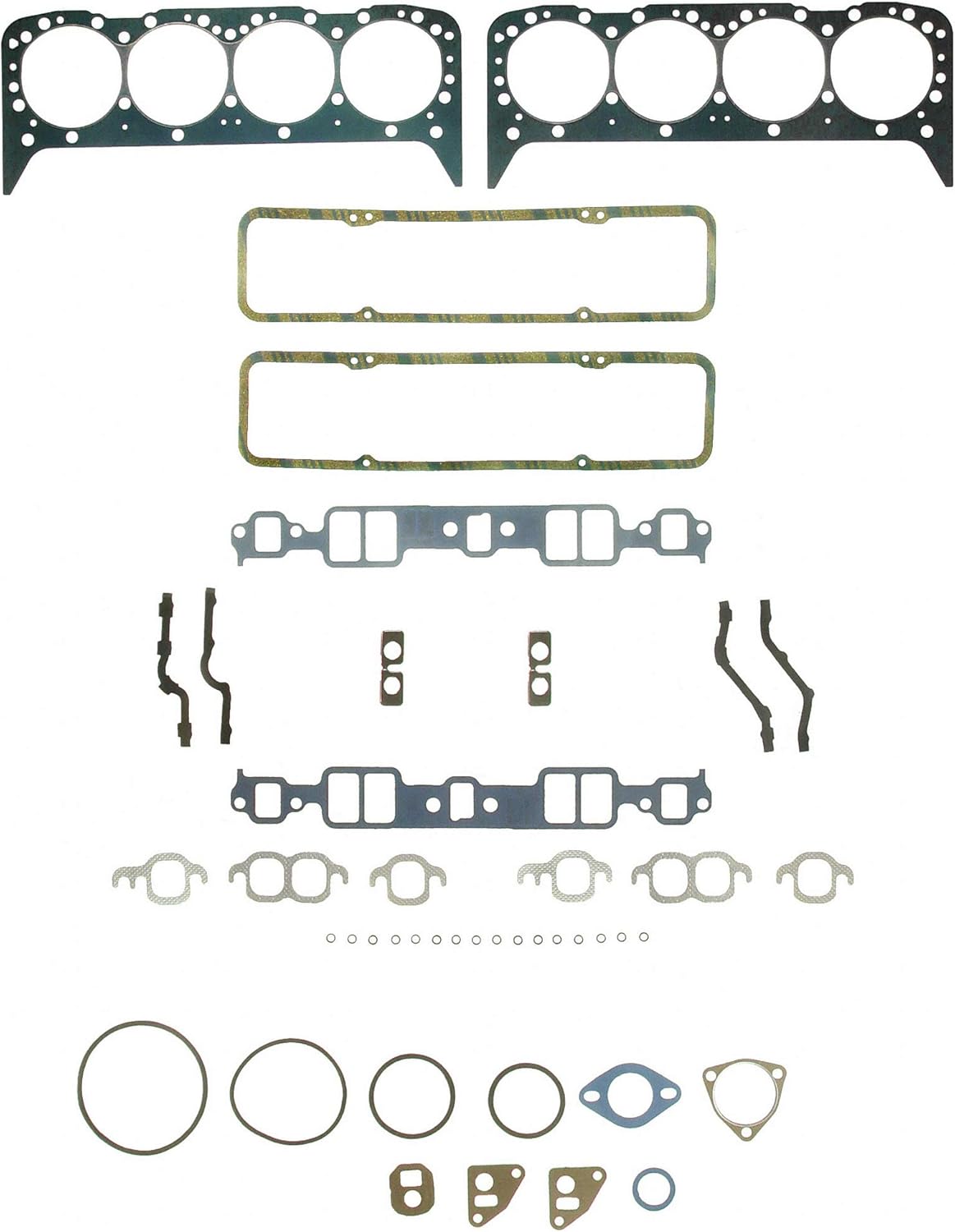 Fel-Pro HS 7733 PT-2 Cylinder Head Gasket Set for Chevrolet Camaro & Checker - Reliable Engine Seal