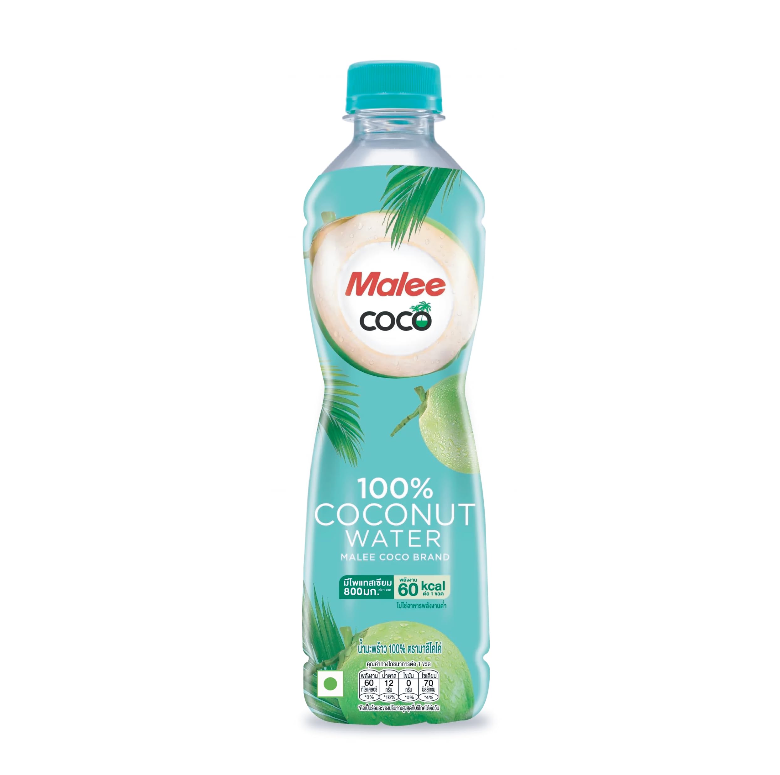 Malee 100% Natural Coconut Water – 350ml Bottles (Pack of 24) | Sweet Thai Coconuts | No Added Preservatives | Refreshing Natural Hydration-image-1