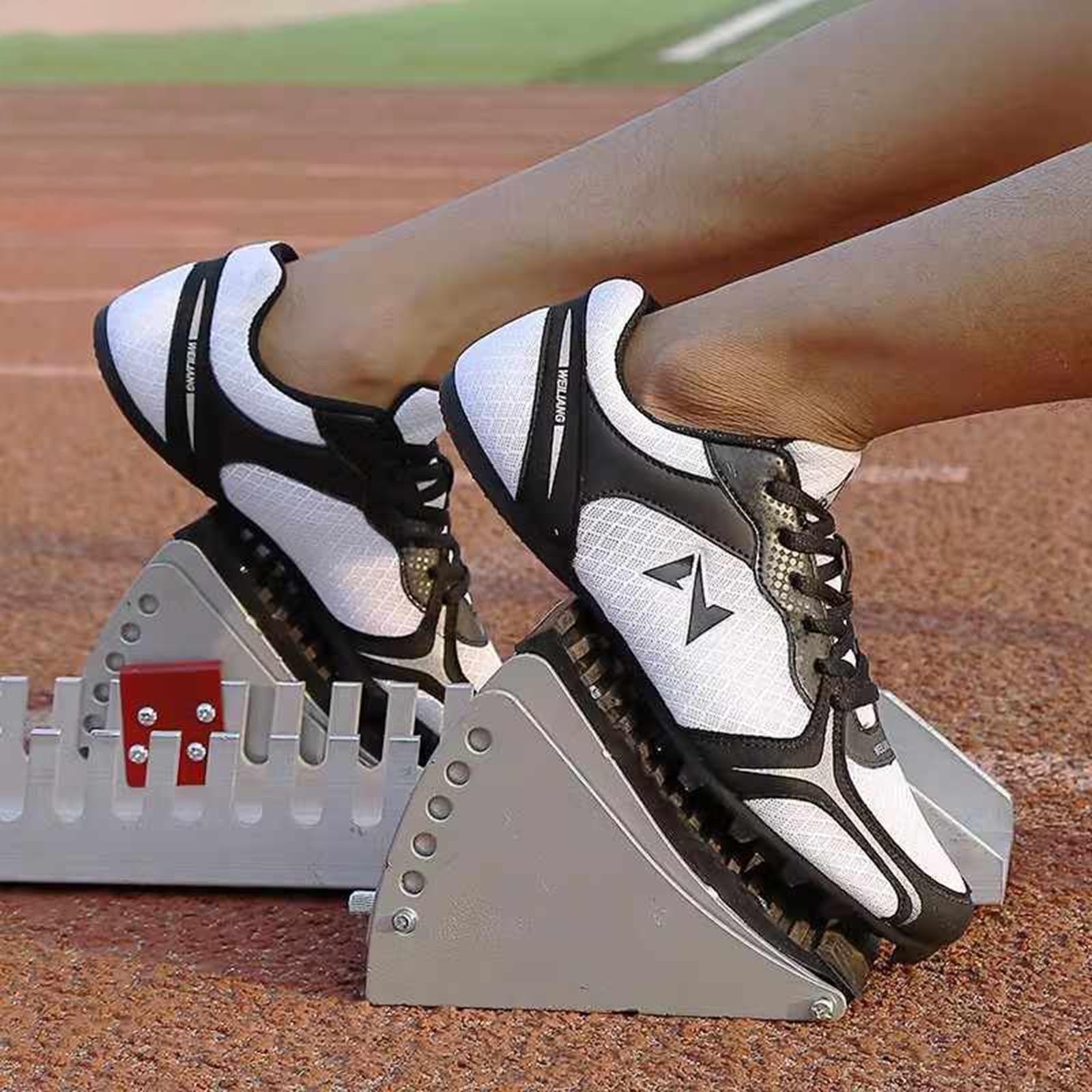 Atletismo con Clavos Zapatillas,Zapatillas De Atletismo con Clavos,Mujer Zapatillas De Clavos,Ajuste DináMico,Soporte Estable,Adecuado para Vallas,Competiciones Deportivas,Etc