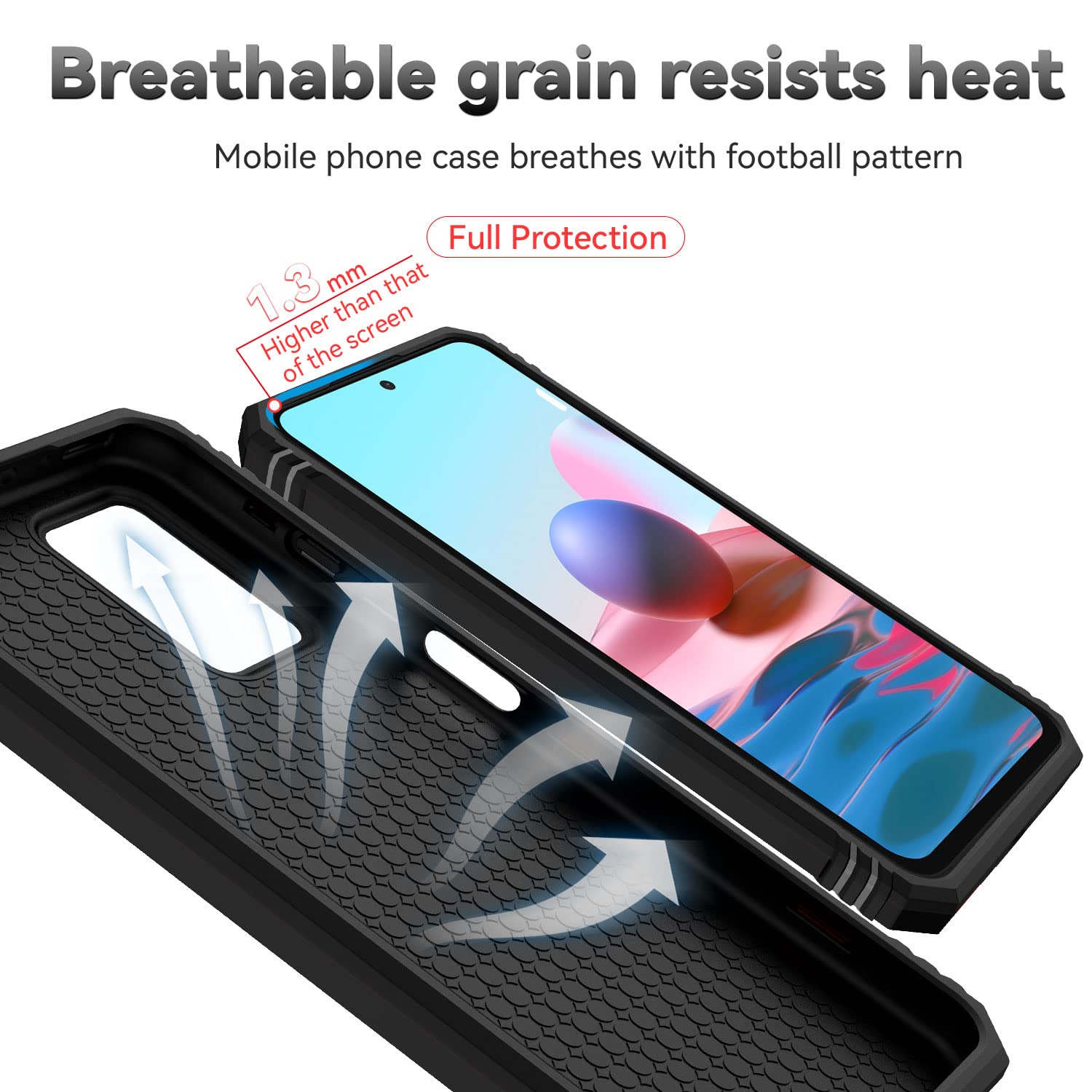 kwmobile Custodia Compatibile con Xiaomi Redmi Note 10 / Note 10S Cover - Back Case per Smartphone in Silicone TPU - Protezione Gommata - lavanda