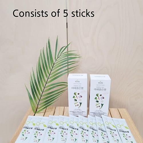 Miniatura 3 de Arroz de mamá abrazando la verdura para gachas de verduras Mezcla de arroz orgánico, zanahoria, cebolla, repollo, rábano, calabaza kabocha, brócoli,