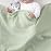 CREVENT 30\'\'X40\'\' Organic Muslin Cotton Baby Blanket for Newborns, Soft Mink Backing, Essential for Baby Shower Birthday Gift - Green 75X100cm