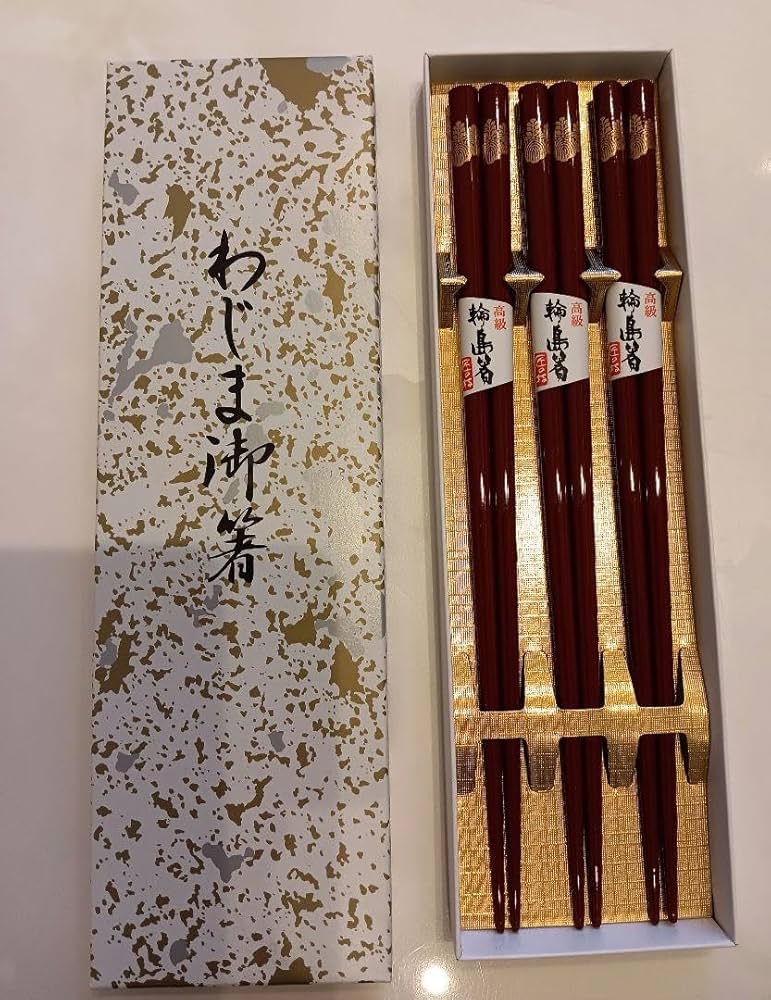 Amazon.co.jp: 輪島塗 高級輪島箸 3膳セット : ホーム＆キッチン