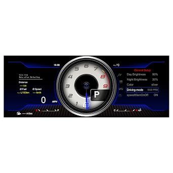 Compatible with: BMW X1 E84 Digital Instrumental Cluster Speedometer