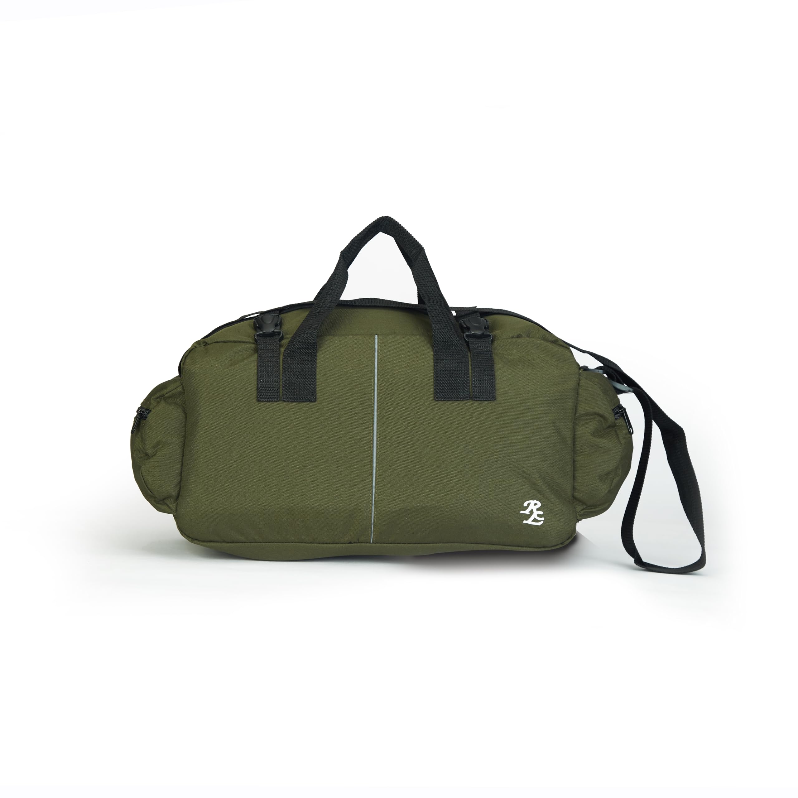 Army Style Gym Cum Travel Bag (Green)-picture-29