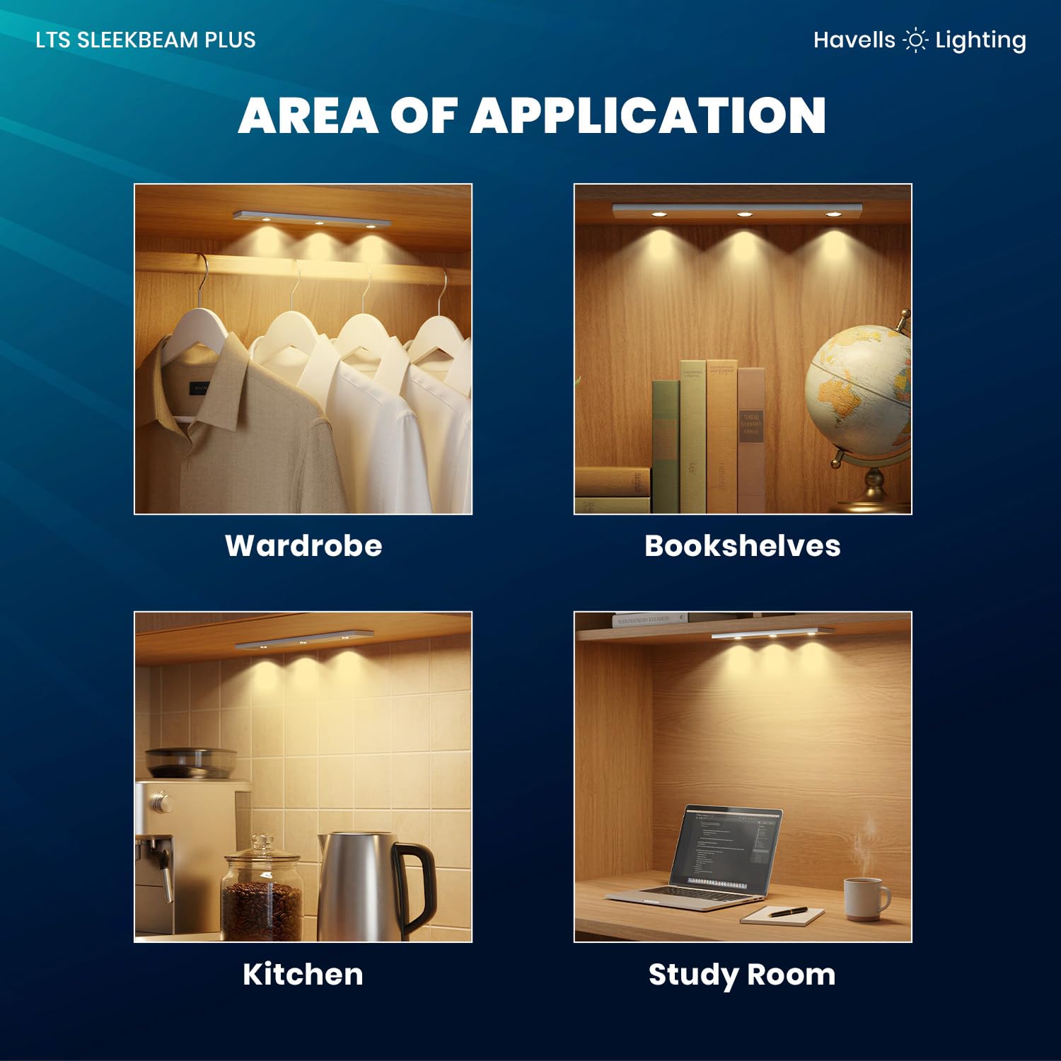 Havells Rechargeable Cabinet Light - Motion Sensor -11