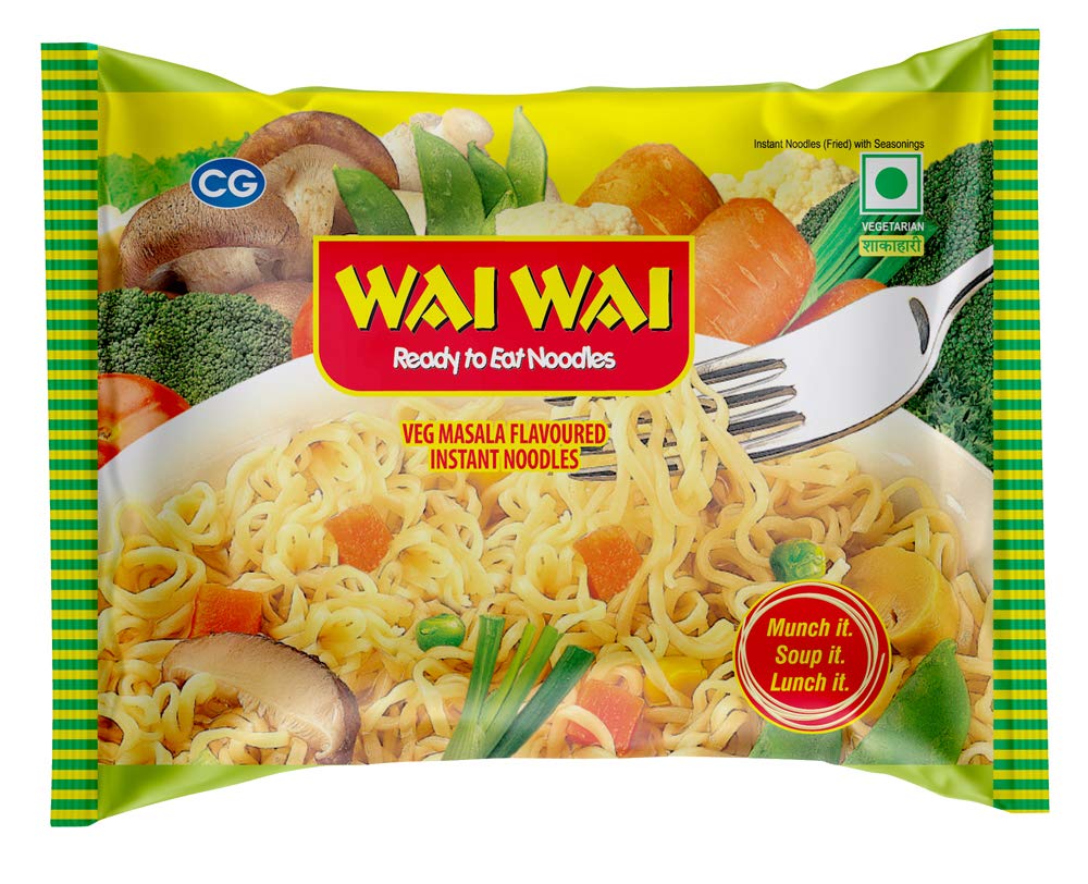 Wai Wai Fresh Produce 1-2-3 Veg Noodles-Masala Flavour, Vegetarian 65 Grams (B08GLW6SRB) Amazon Price History, Amazon Price Tracker