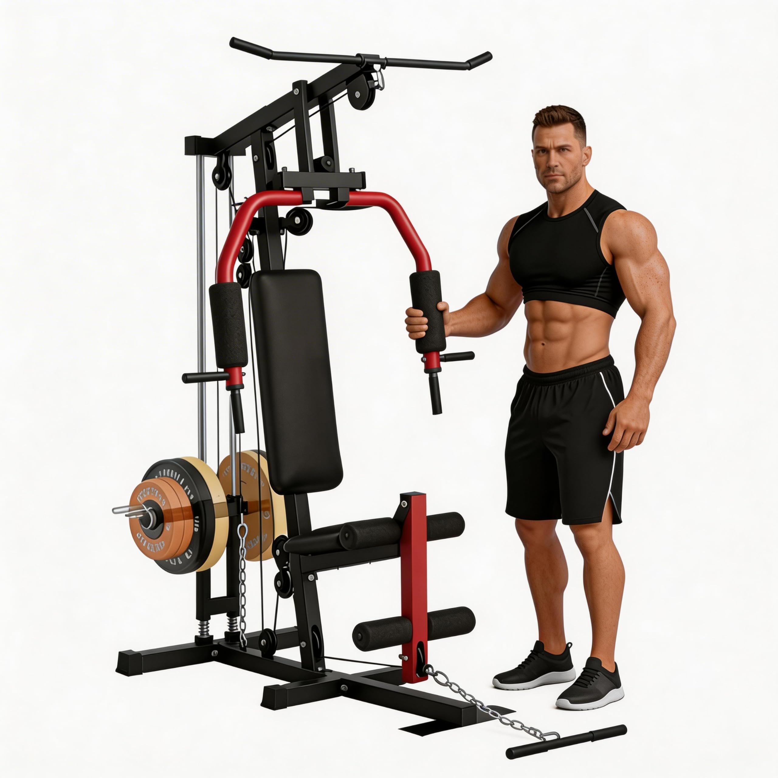 Photo 1 of SierraSquad 5-in-1 Home Gym System