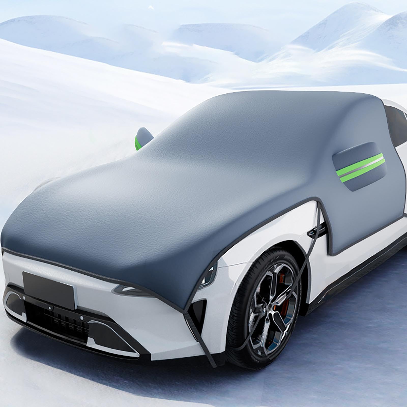 ZDPFDC Car Windscreen Snow Cover for Toyota Rav4 RAV 4 Hybrid limited prime se 2002-2021, Three Windows Ice Protection Sun shade Snow Cover Car Accessories