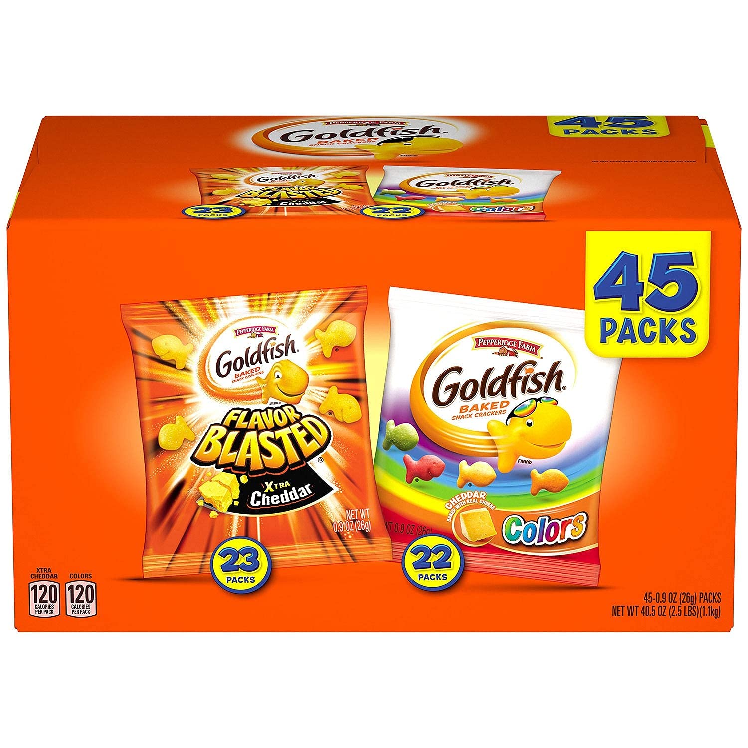 Pepperidge Farm Goldfish Variety Pack 45 Snack Australia Ubuy