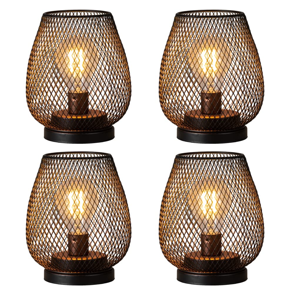 DECORKEY Battery Operated LED Table Lanterns