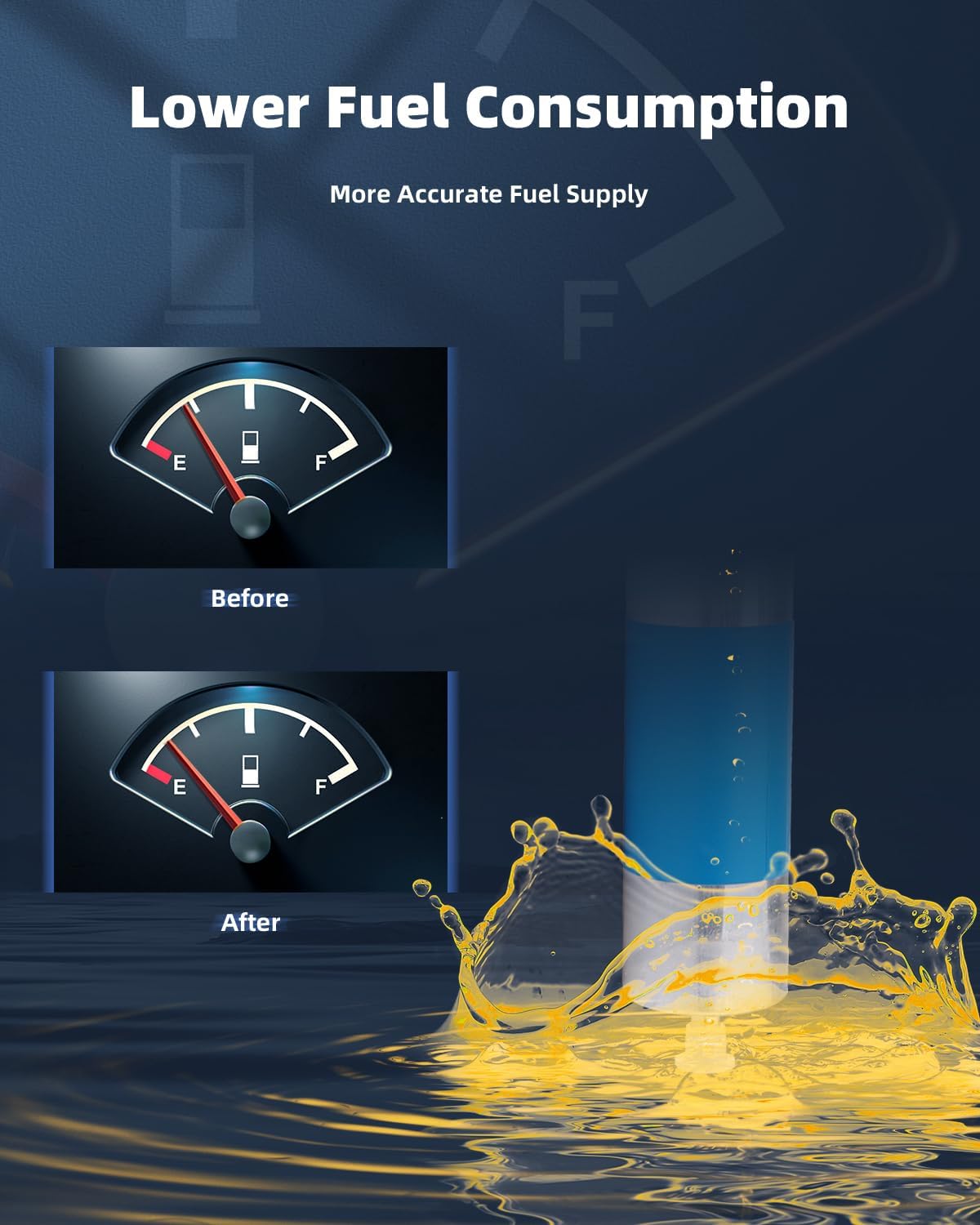 ECCPP Fuel Pump Replacement E8289 With Installation Kit Compatible with AMG CL CLK E G S SL SLK E8289