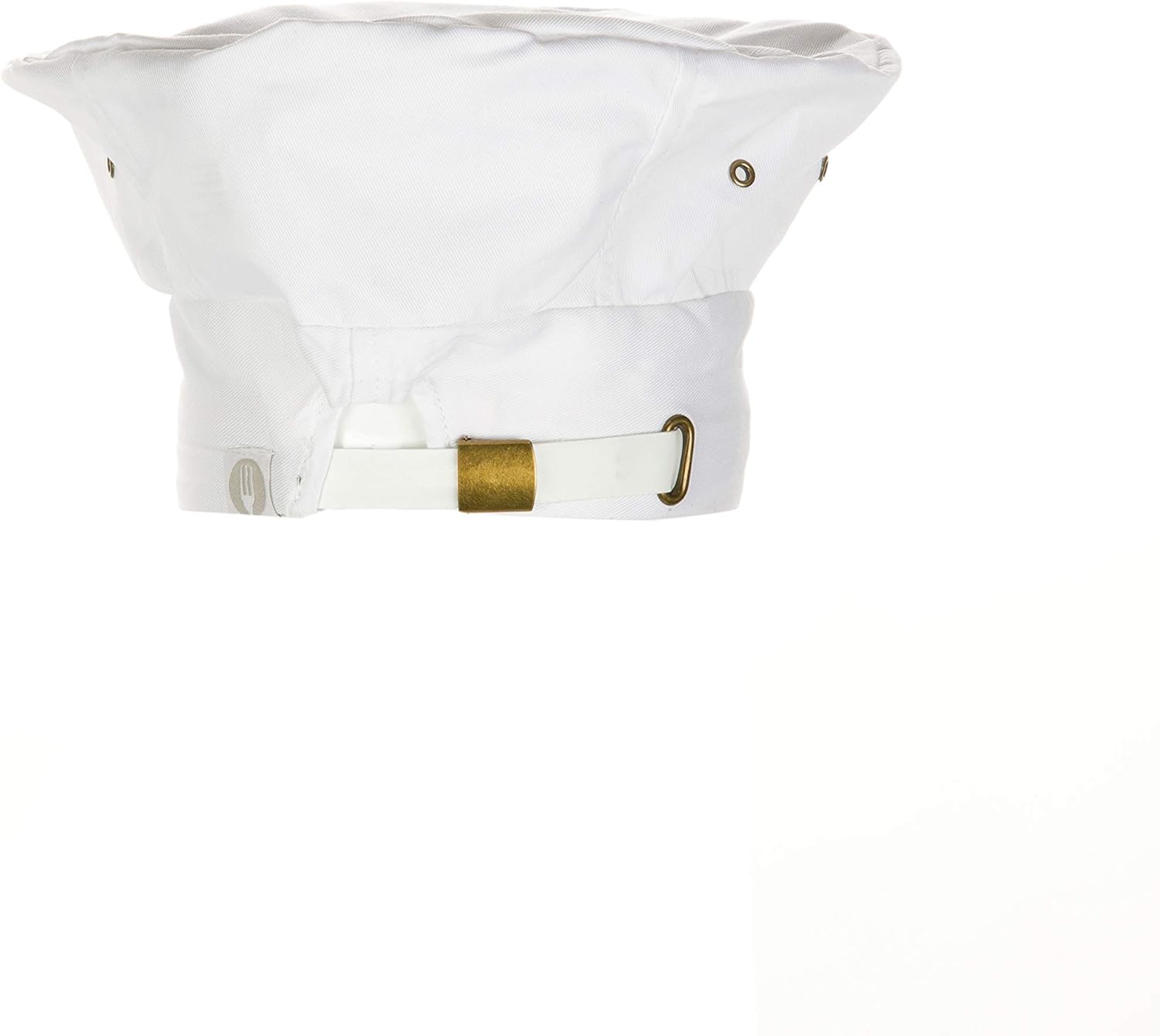 Chef Works Custom Embroidered White Toque Cap