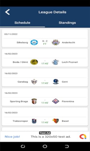 Football live score