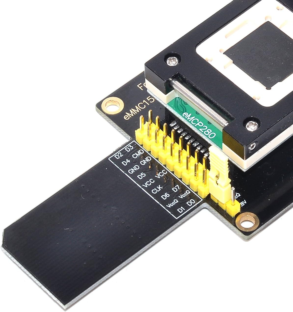 BGA280 eMCP280 Internal Memeory Reader for Samsung Note4 Alpha KMR2M0009M-A803(32GB) Samsung Alpha Exynon 5430,Galaxy Alpha SM-G850F G850T ALLSOCKET Chip-Off Adapter(BGA280-SD)