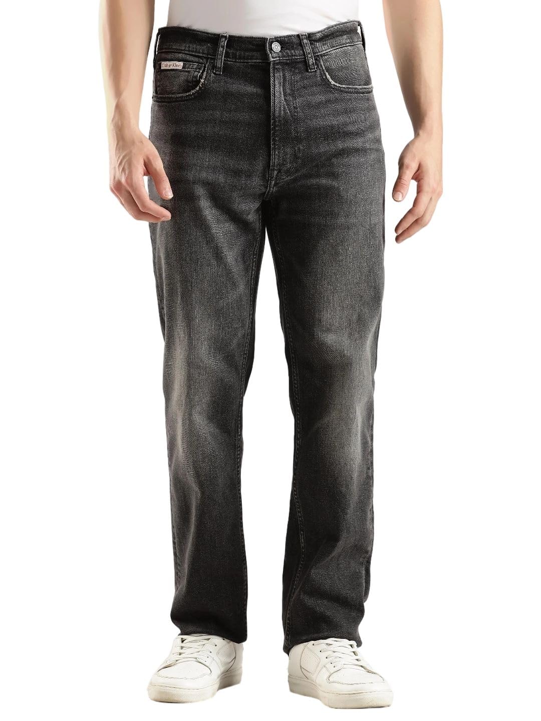 Mid-Wash Regular Fit Mid Rise Jeans-image-44