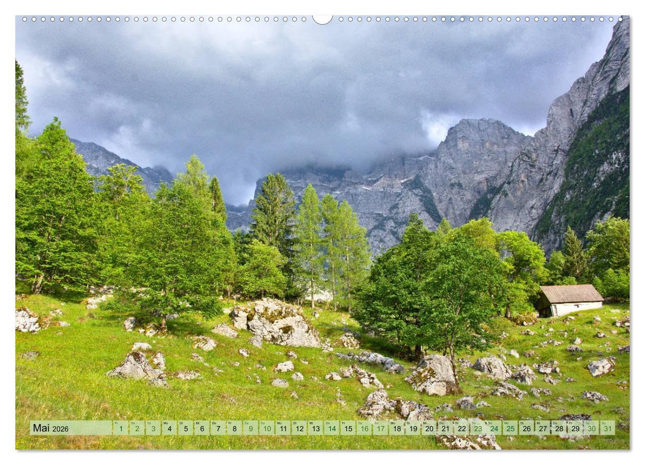 Slowenien - Impressionen eines Naturjuwels (hochwertiger Premium Wandkalender 2026 DIN A2 quer), Kunstdruck in Hochglanz: Kleines Land mit großartiger Natur (CALVENDO Natur)