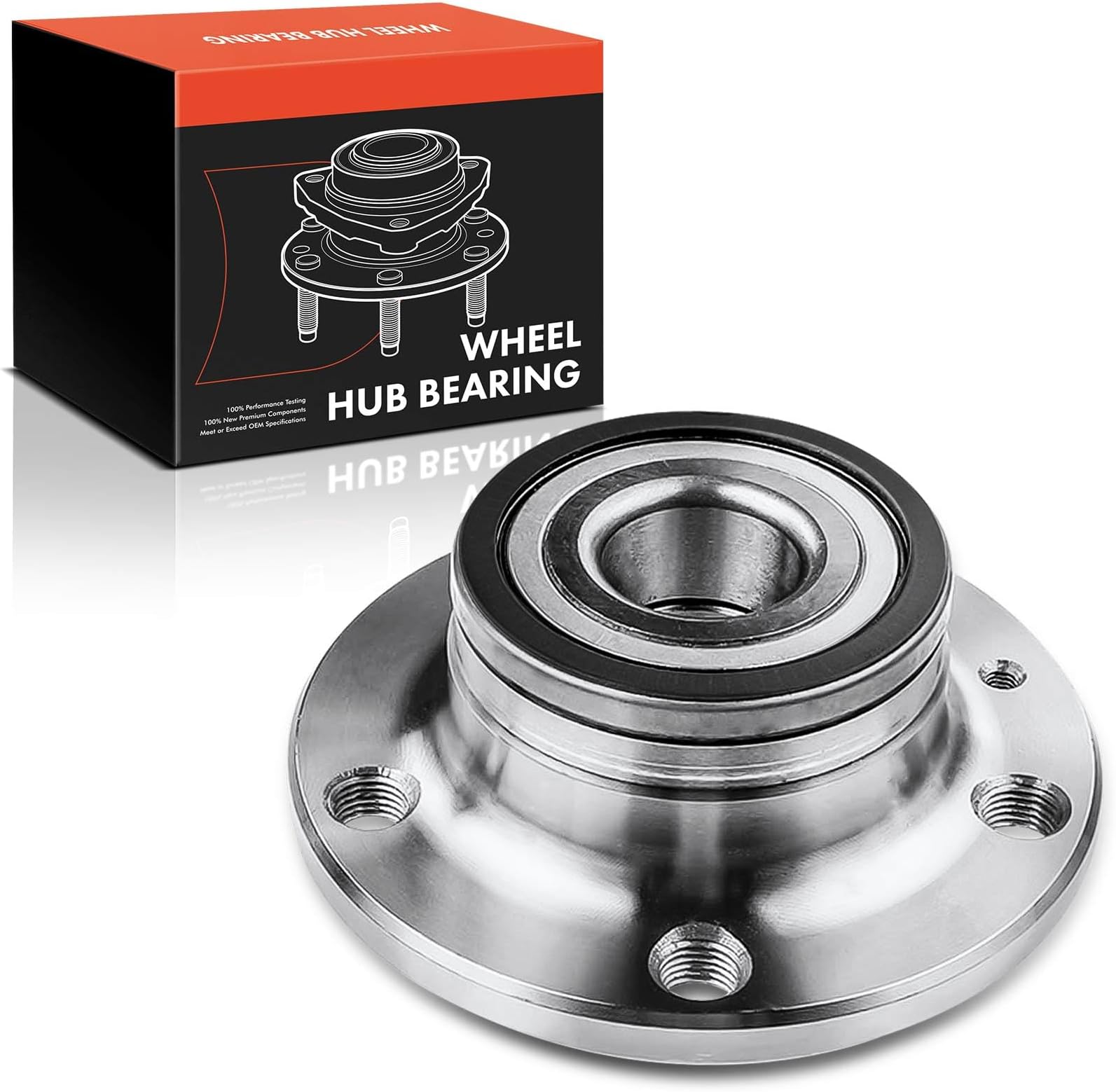febi bilstein 24224 Wheel Bearing Kit with wheel hub, castle nut and