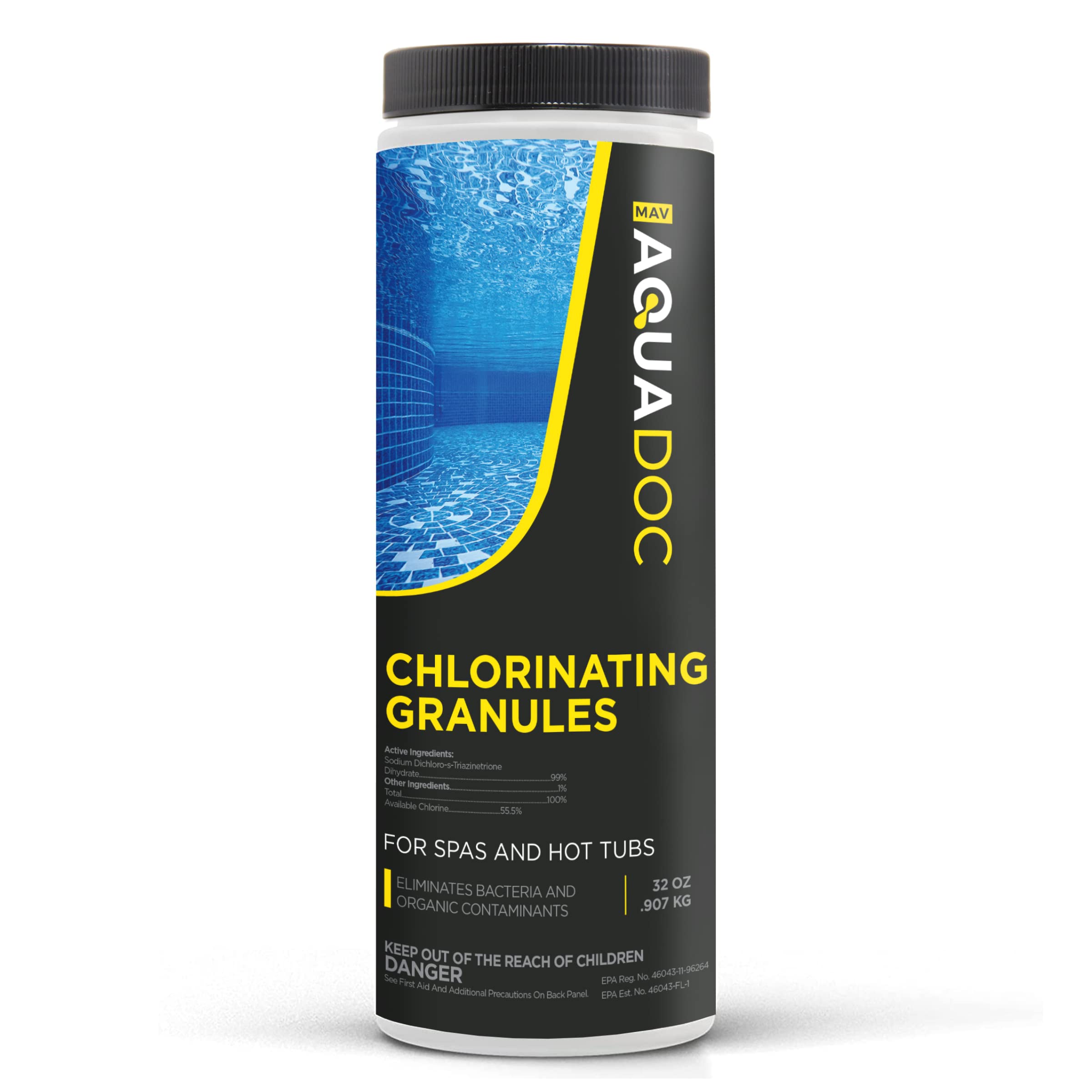 Buy AquaDoc Spa Chlorine Granules for Hot tub Spa Sanitizing